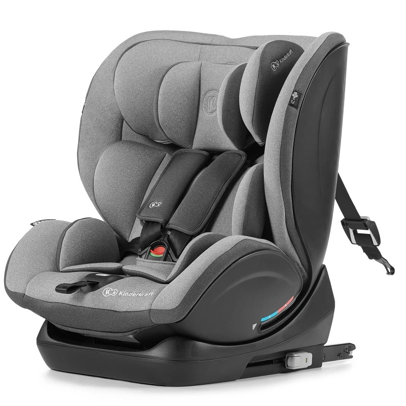 Столче за кола KinderKraft MYWAY, 0 - 36 kg, Сиво
